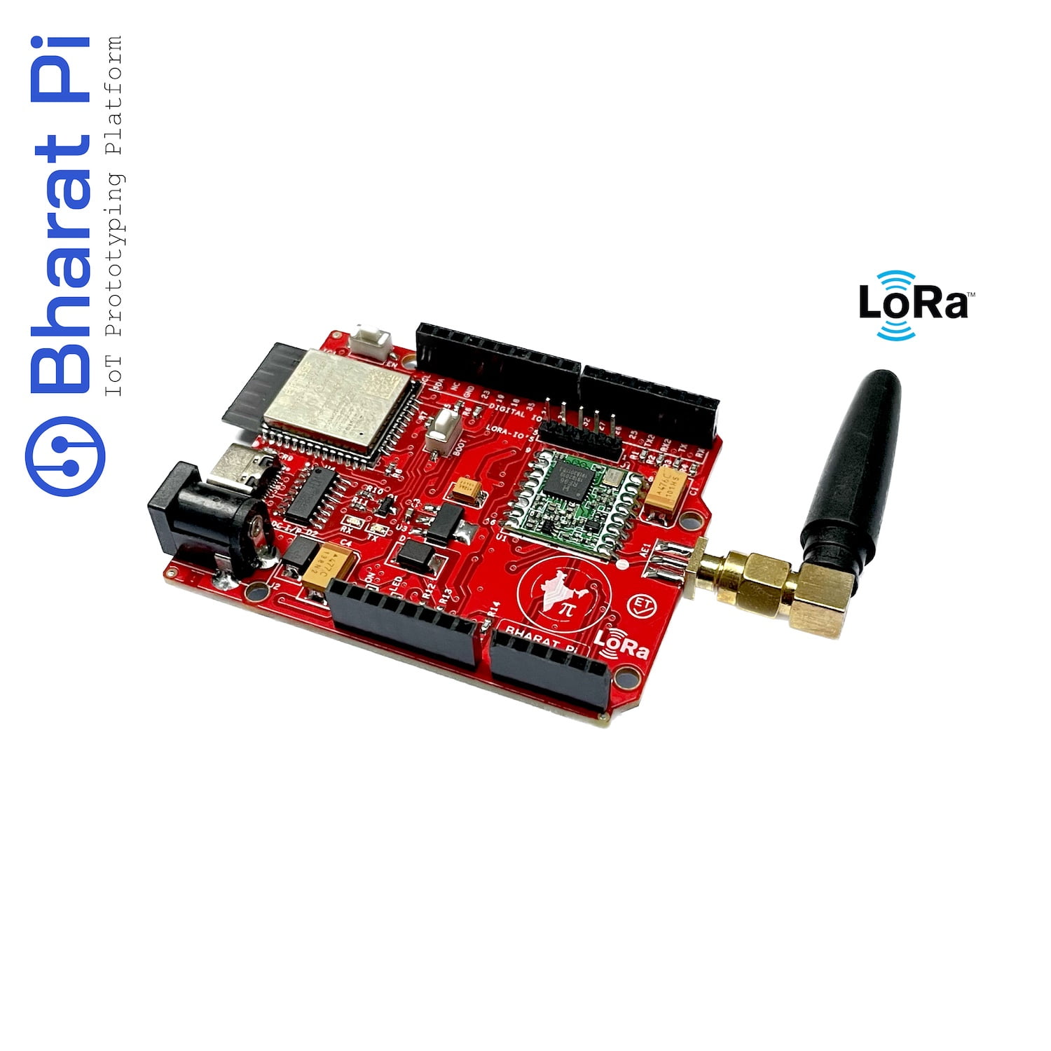 Bharat Pi LoRa Module with ESP32, Arduino IDE programmable