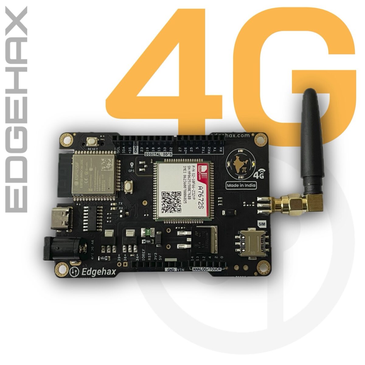 4G Module with SIMCom A7672S LTE Cat 1
